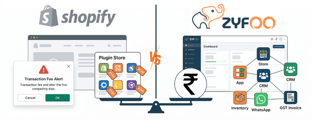 Zyfoo vs Shopify: Which Platform Wins for Indian Sellers in 2026?